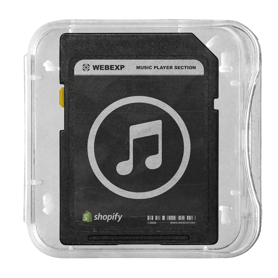 Playlist Music Player Shopify Section