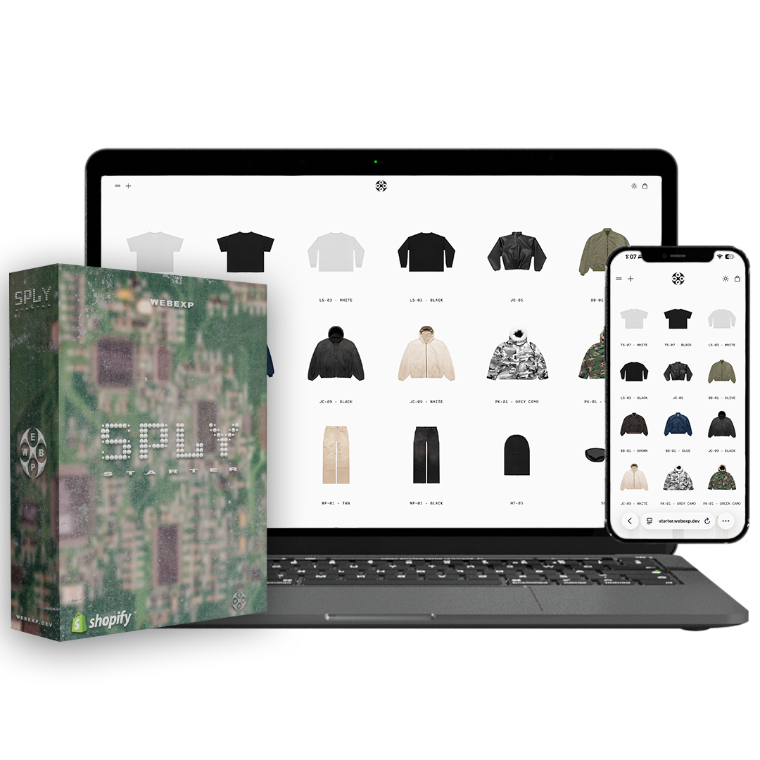 SPLY — Starter Shopify Theme