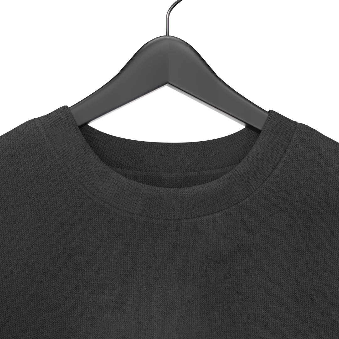3D Oversized Hanging Tee Mockup Template