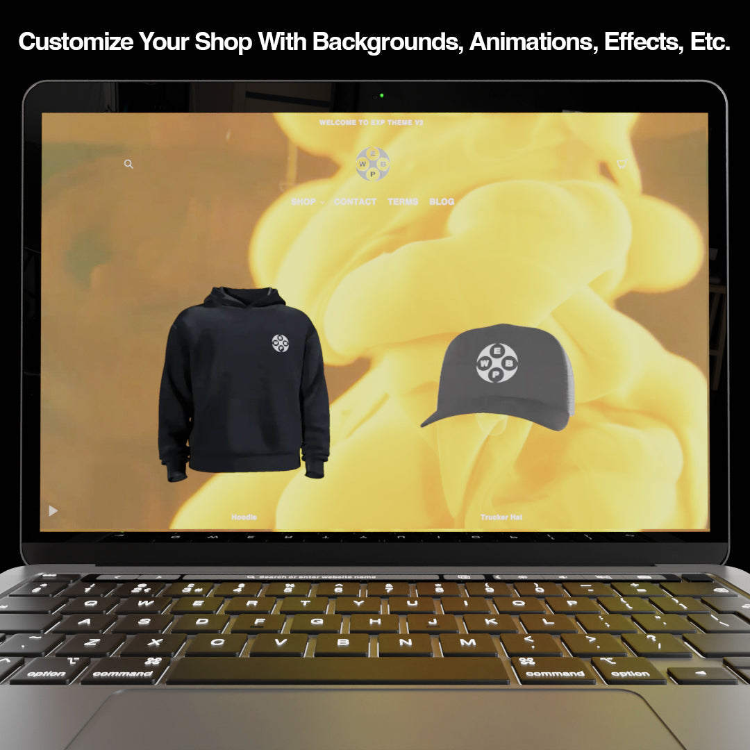 EXP Theme v2 + 3D Logo + Website Setup