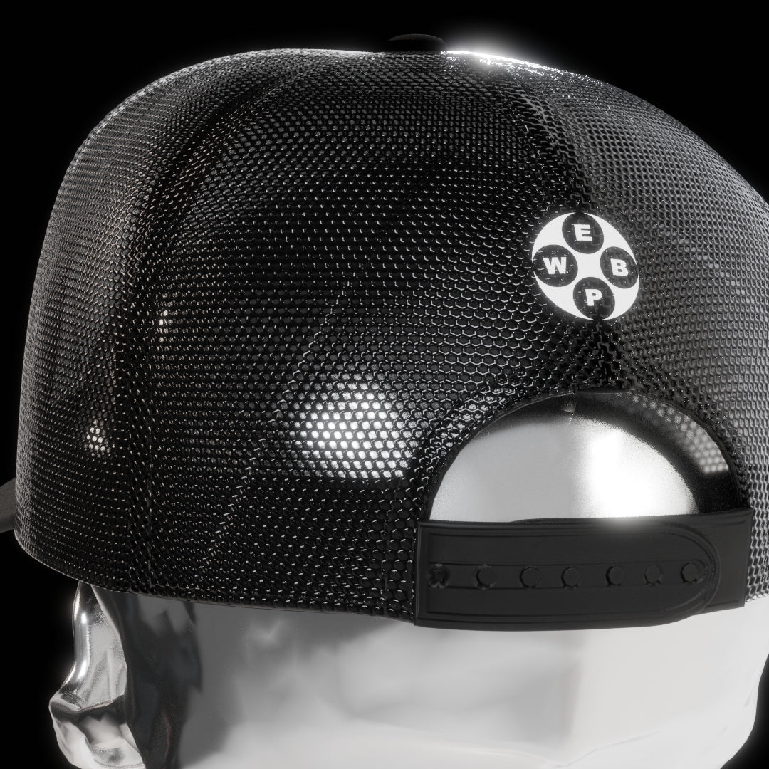 3D Trucker Hat Mockup Template