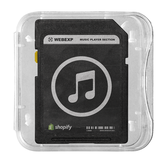 Playlist Music Player Shopify Section