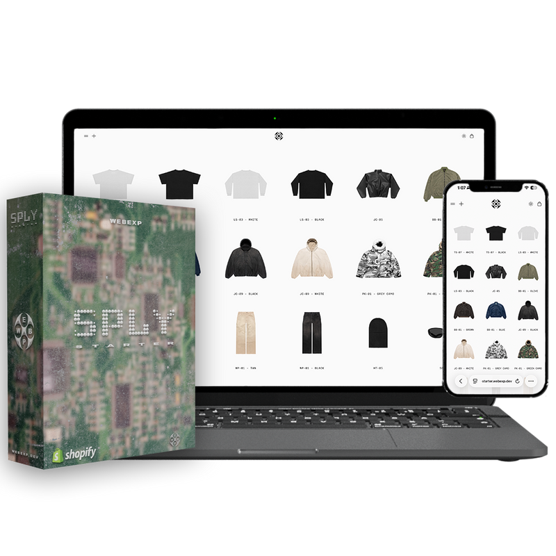 SPLY — Starter Shopify Theme