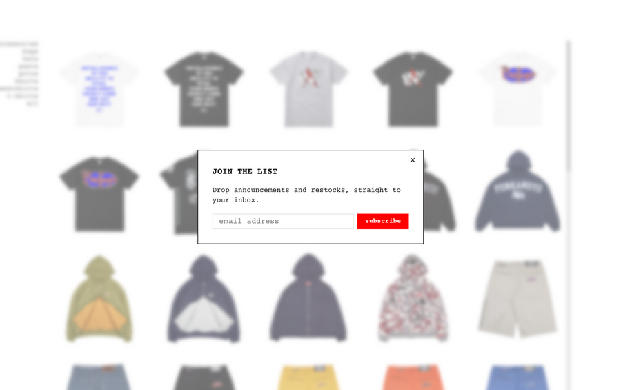 Email Popup