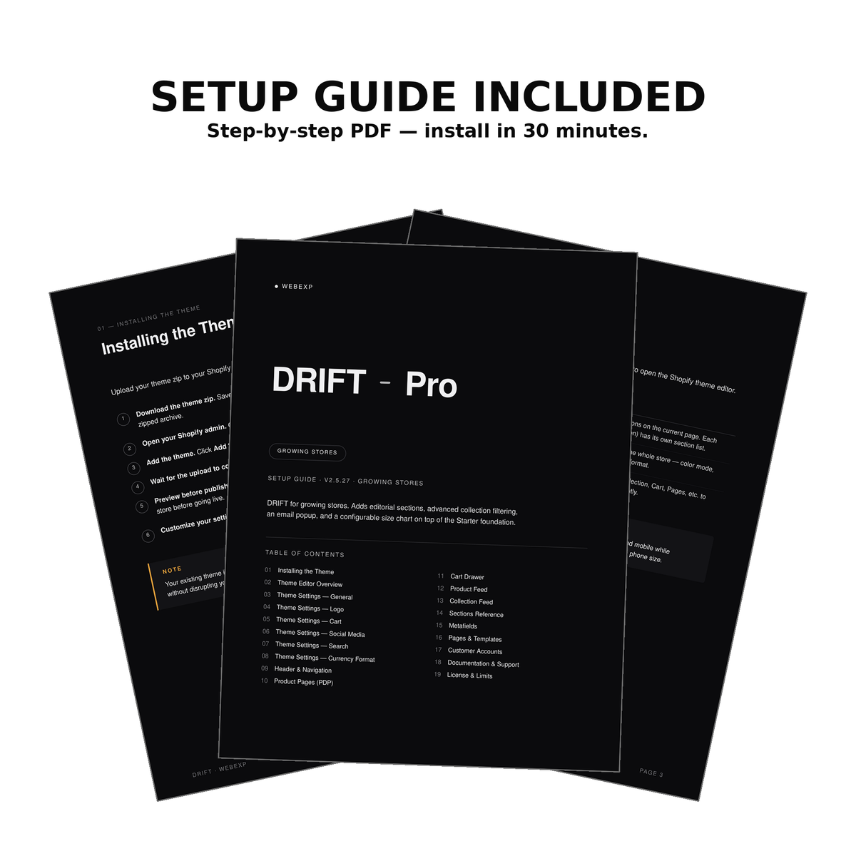 DRIFT — Pro Shopify Theme